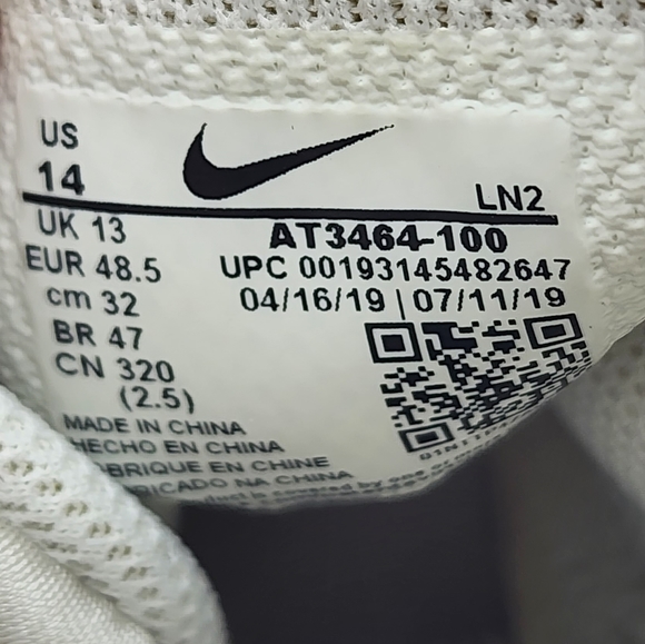 Nike Men's Force Zoom Trout 6 Baseball Metal Cleats - Picture 8 of 8